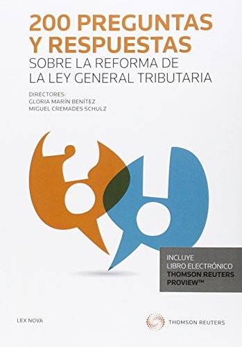 Cover for 200 preguntas y respuestas sobre la reforma de la Ley General Tributaria