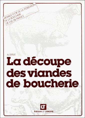 Cover for La découpe des viandes de boucherie (Brochure)