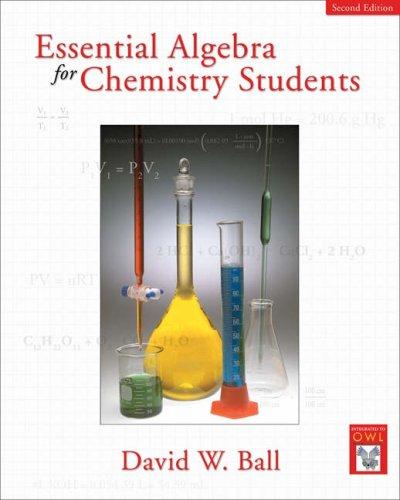 Cover for Essential Algebra for Chemistry Students