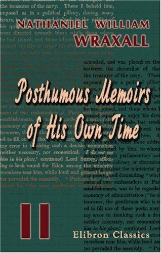 Cover for Posthumous Memoirs of His Own Time