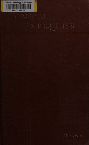 Cover for Biblical antiquities
