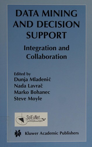 Cover for Data mining and decision support