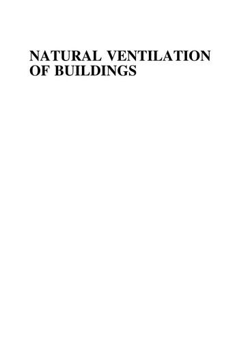 Cover for Natural ventilation of buildings