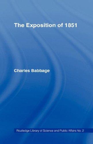 Cover for The Exposition of 1851.