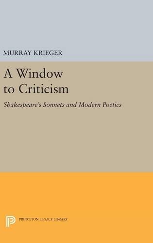 Cover for Window to Critism