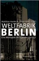 Cover for "Weltfabrik Berlin"