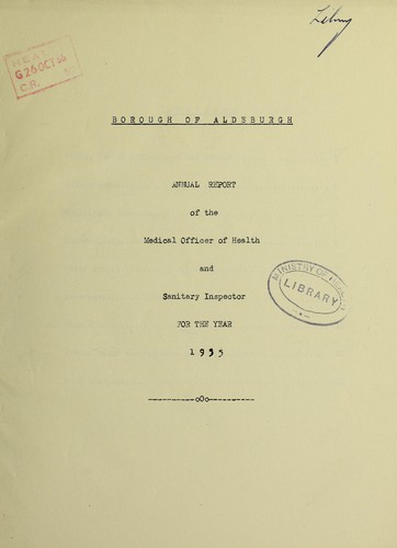Cover for [Report 1955]