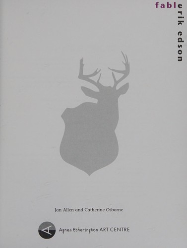 Cover for Erik Edson