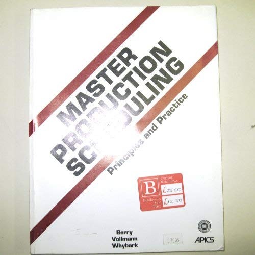 Cover for Master production scheduling and control
