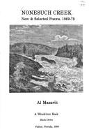Cover for Nonesuch Creek