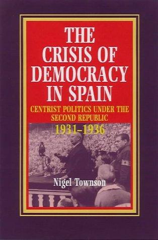 Cover for The Crisis of Democracy in Spain