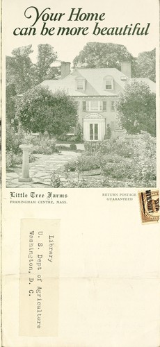 Cover for Your home can be more beautiful, landscaping & forestry