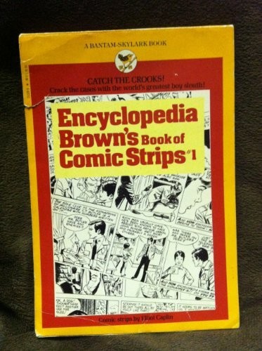 Cover for Encyclopedia Brown's book of comic strips