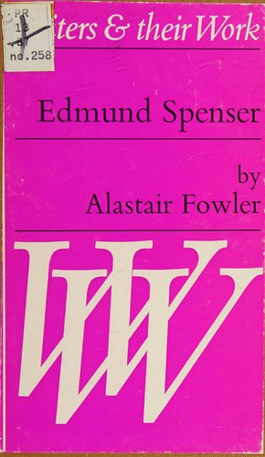 Cover for Edmund Spenser