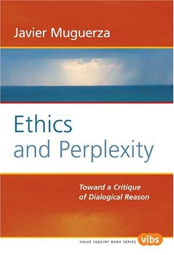 Cover for Ethics and Perplexity