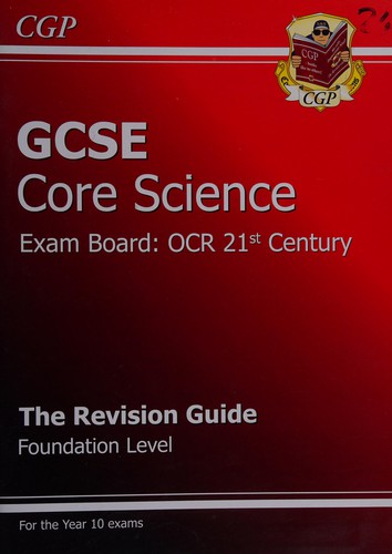 Cover for GCSE OCR 21st century core science