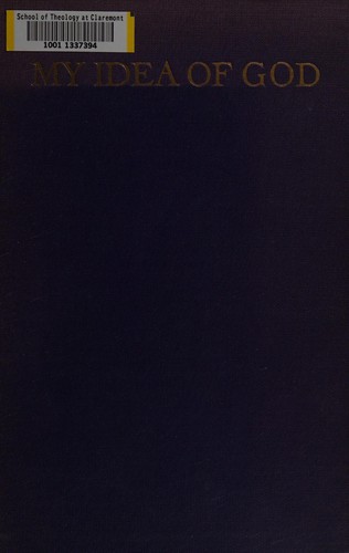 Cover for My idea of God