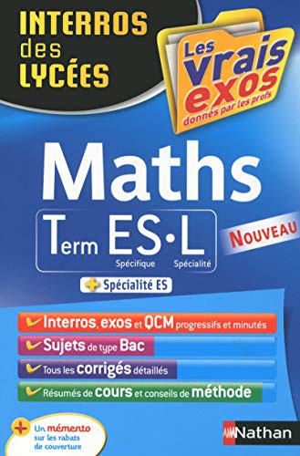 Cover for Interros des Lycées Maths Term ES.L