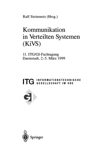 Cover for Kommunikation in Verteilten Systemen (KiVS)