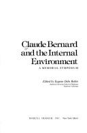 Cover for Claude Bernard and the internal environment