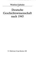 Cover for Deutsche Geschichtswissenschaft nach 1945