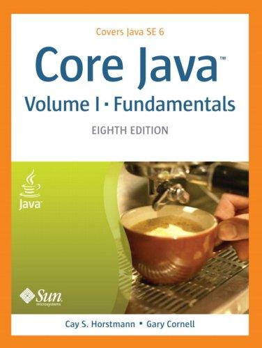 Cover for Core Java(TM), Volume I--Fundamentals (8th Edition)
