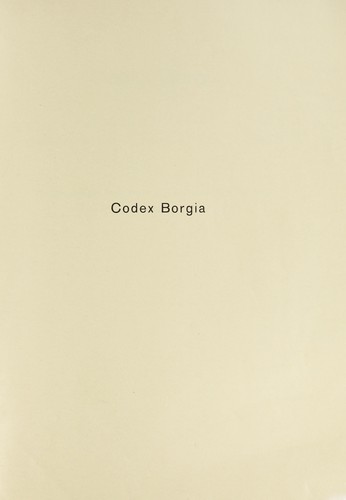 Cover for Codex Borgia