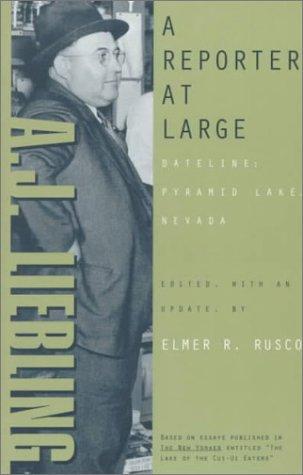 Cover for A reporter at large