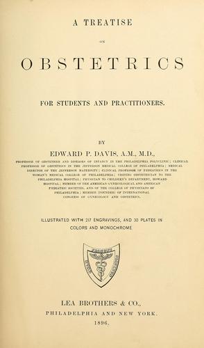 Cover for A treatise on obstetrics