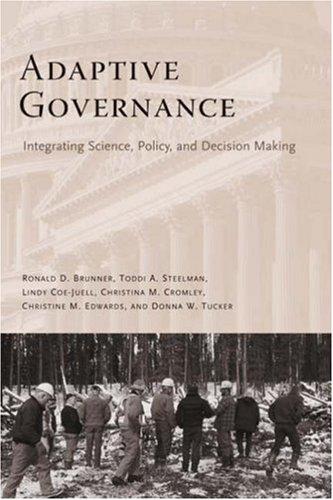 Cover for Adaptive Governance