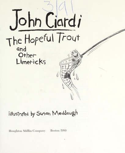 Cover for The hopeful trout and other limericks