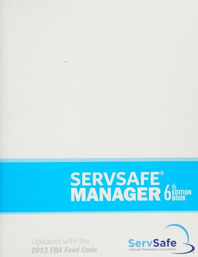 Cover for ServSafe manager