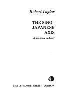 Cover for The Sino-Japanese axis