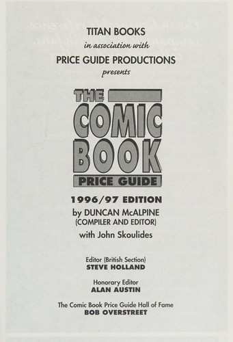 Cover for Comic Book Price Guide for Great Britain