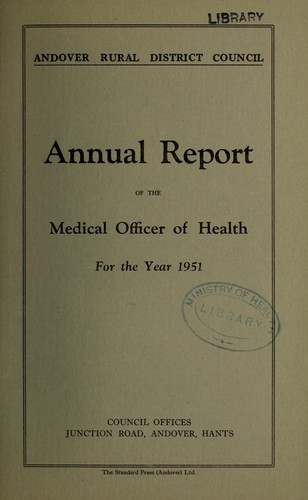 Cover for [Report 1951]