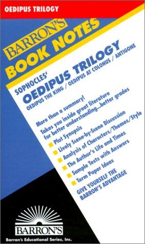 Cover for Sophocles' Oedipus trilogy