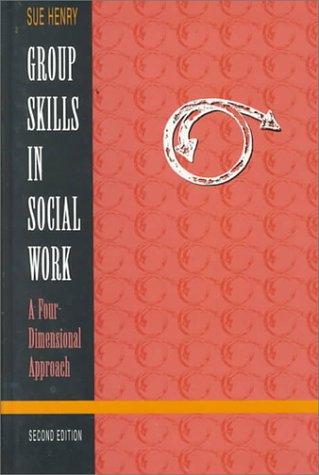 Cover for Group skills in social work
