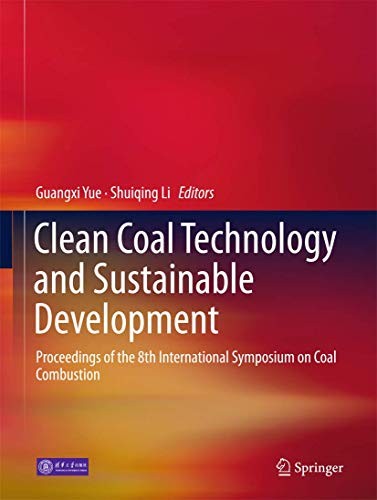 Cover for Clean Coal Technology and Sustainable Development
