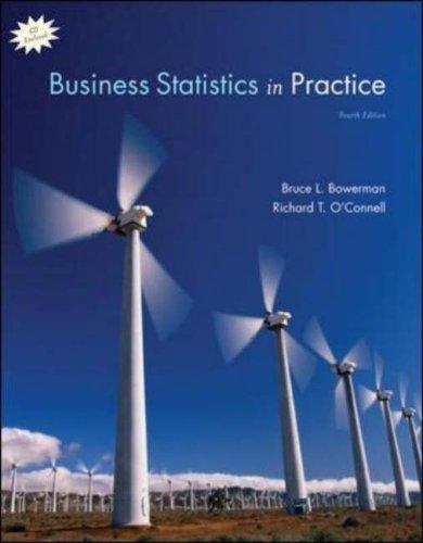 Cover for Business Statistics in Practice with Student CD