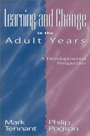 Cover for Learning and Change in the Adult Years