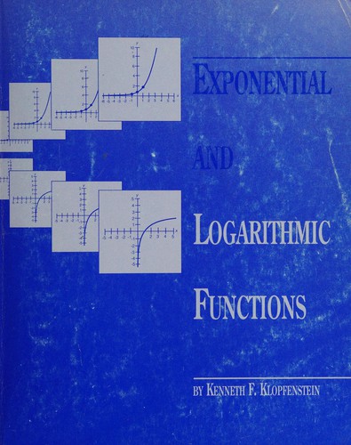 Cover for Exponential and logarithmic functions