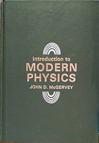 Cover for Introduction to modern physics