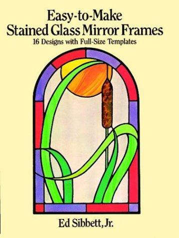 Cover for Easy-to-make stained glass mirror frames