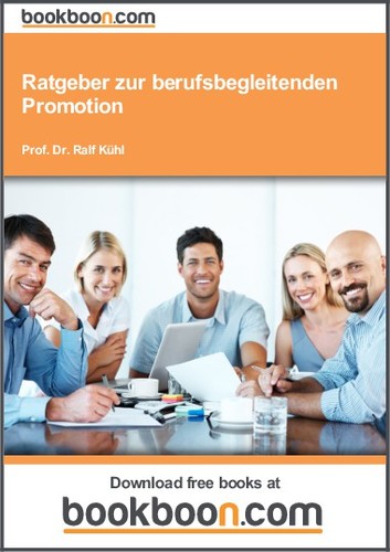 Cover for Ratgeber zur berufsbegleitenden Promotion