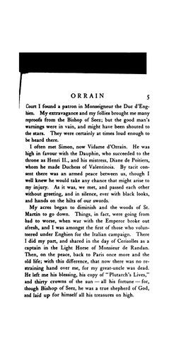 Cover for Orrain