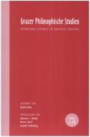 Cover for Grazer Philosophische Studien -  Vol. 1-59. Register. Index. (Grazer Philosophische Studien)
