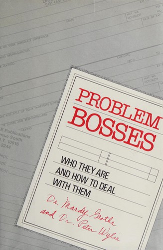 Cover for Problem bosses
