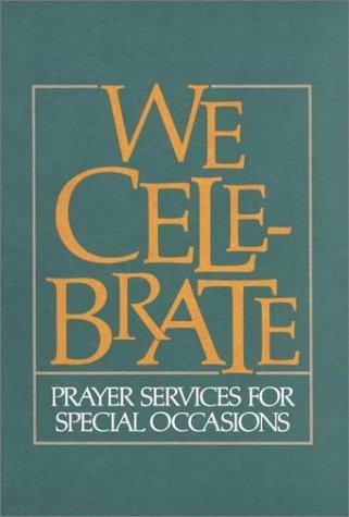 Cover for We celebrate