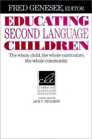Cover for Educating second language children
