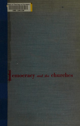 Cover for Democracy and the churches.